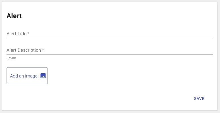 Imagine Everything Documentation - Alert Editor