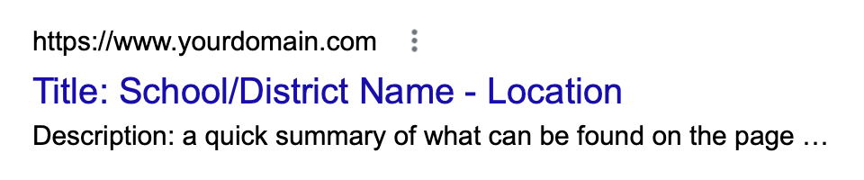 Imagine Everything Documentation - Search Engine Optimization (SEO)