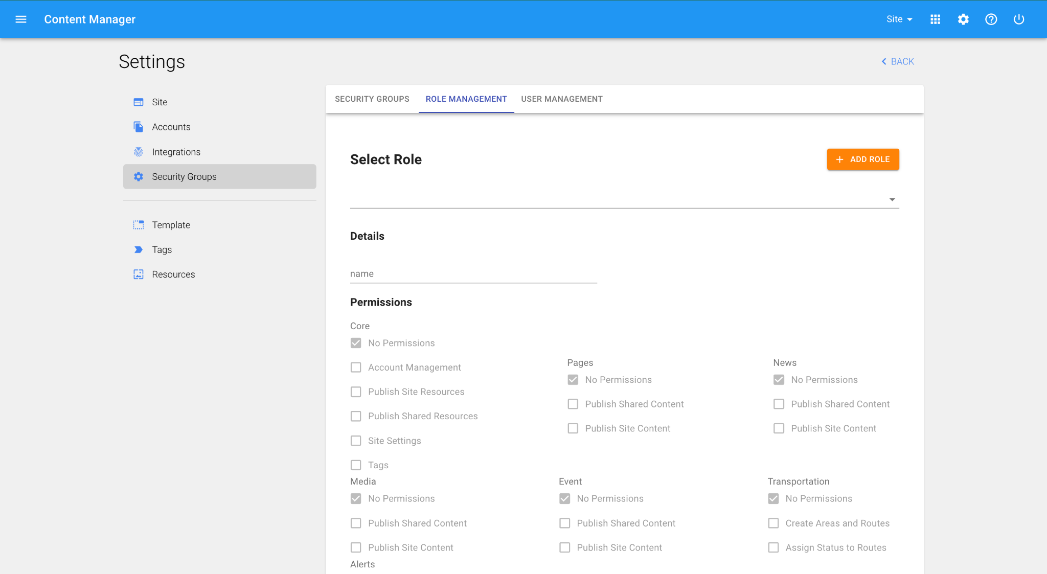 role-managemenet